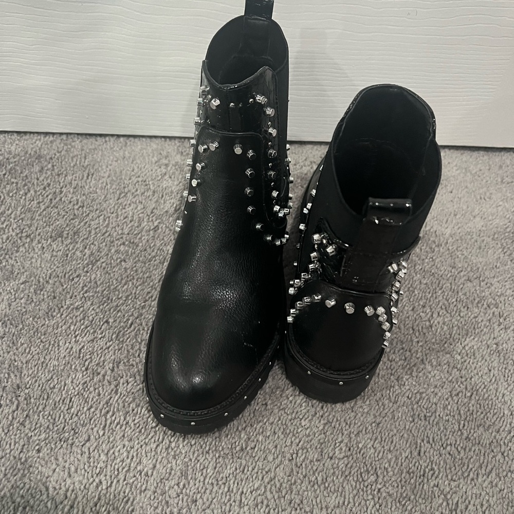 Studded boots